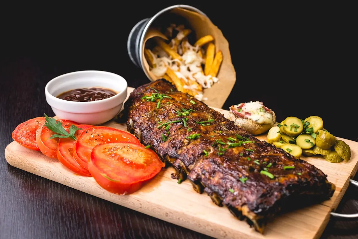 Premium grilled steak