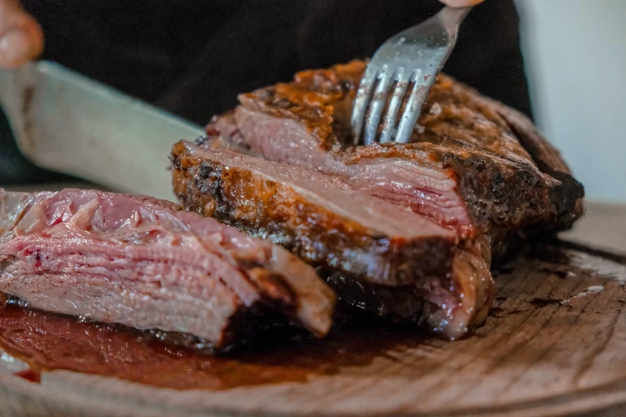 Grilled beef